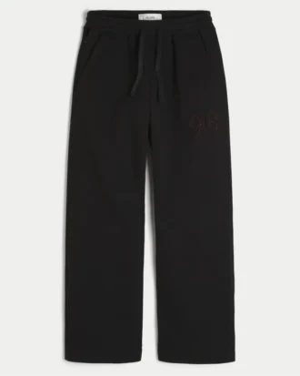 98 Pantalones de chándal bootcut con gráfico