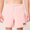 Bañador volley con estampado Hawaii hasta la mitad del muslo
