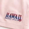 Bañador volley con estampado Hawaii hasta la mitad del muslo