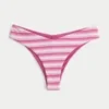Braguita de bikini atrevida con cintura en V reversible