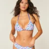 Braguita de bikini atrevida con cintura en V reversible