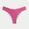 Braguita de bikini atrevida con cintura en V reversible