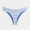Braguita de bikini atrevida con cintura en V reversible
