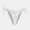 Braguita de bikini atrevida con lazo lateral reversible