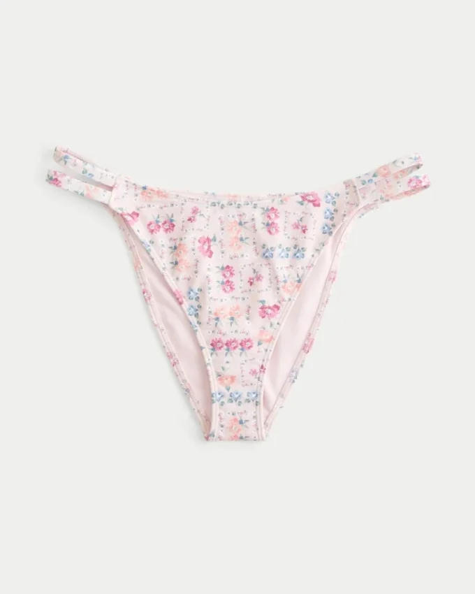 Braguita de bikini atrevida con tirantes dobles
