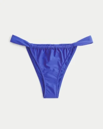 Braguita de bikini Cheekiest de tirantes anchos y corte alto