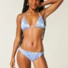 Braguita de bikini de talle bajo acanalada