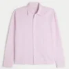 Camisa con botones de mezcla de lino