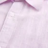 Camisa con botones de mezcla de lino