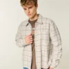 Camisa de franela cuadrada