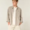 Camisa de franela cuadrada