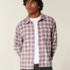 Camisa de franela cuadrada