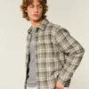 Camisa de franela cuadrada