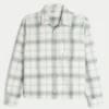 Camisa de franela cuadrada
