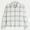 Camisa de franela cuadrada