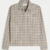 Camisa de franela cuadrada