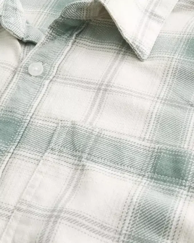 Camisa de franela cuadrada
