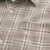 Camisa de franela cuadrada