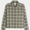 Camisa de franela cuadrada