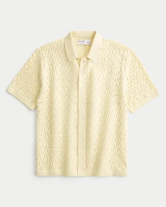 Camisa de manga corta tipo jersey