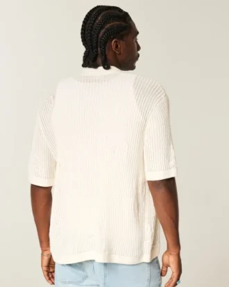 Camisa de manga corta tipo jersey