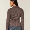 Camisa elástica de popelín estilo esmoquin