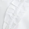 Camisa elástica de popelín estilo esmoquin