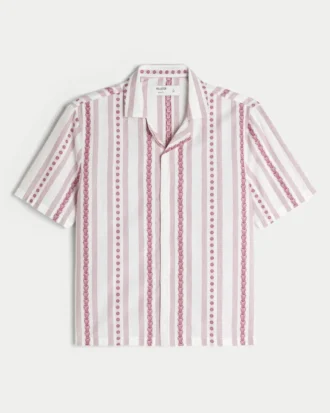 Camisa western de manga corta