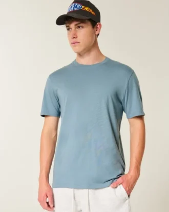 Camiseta clásica de cuello redondo