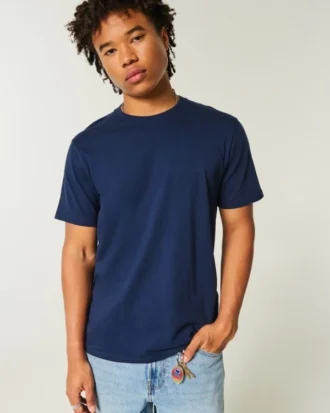 Camiseta clásica de cuello redondo