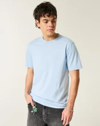 Camiseta clásica de cuello redondo