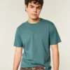 Camiseta clásica de cuello redondo