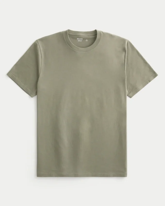 Camiseta clásica de cuello redondo