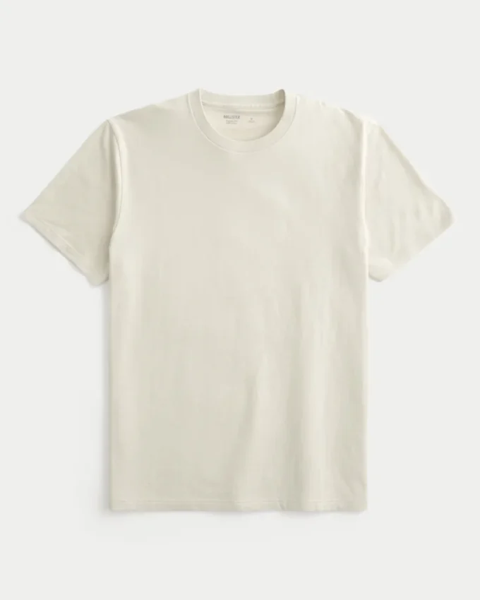 Camiseta clásica de cuello redondo