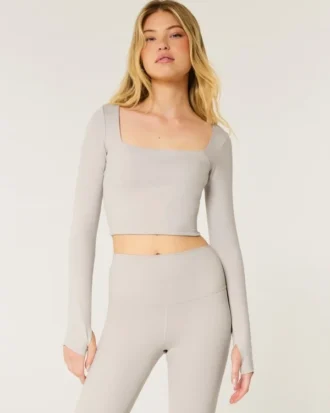 Camiseta con cuello cuadrado Active Recharge de Gilly Hicks