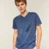 Camiseta con cuello en V