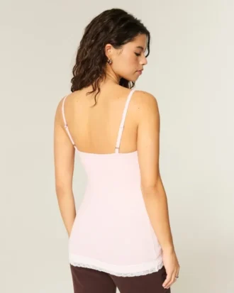 Camiseta con encaje