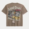 Camiseta con estampado Boxy NASCAR Liquid Death Camiseta con estampado Boxy NASCAR Liquid Death