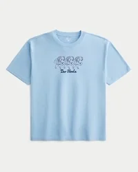 Camiseta con estampado cuadrado de la Universidad de Carolina del Norte en Chapel Hill Tar Heels