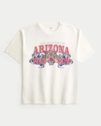 Camiseta con estampado de los Arizona Wildcats de la Universidad de Arizona