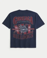 Camiseta con estampado de los Bulldogs de la Universidad de Gonzaga