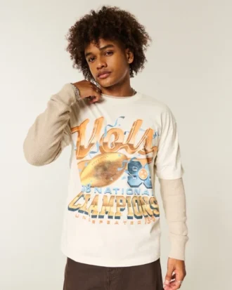 Camiseta con estampado de los Volunteers de la Universidad de Tennessee
