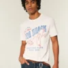 Camiseta con estampado Del Mar Dog Shack