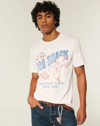 Camiseta con estampado Del Mar Dog Shack