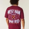 Camiseta con estampado del West Ham United Football Club