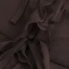 Camiseta con volantes de gasa