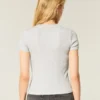 Camiseta de cuello redondo