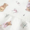 Camiseta de dormir con volantes de seersucker