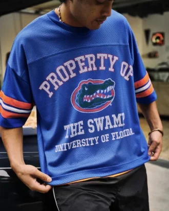 Camiseta de fútbol con estampado de los Gators de la Universidad de Florida