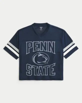 Camiseta de fútbol con estampado de los Nittany Lions de la Universidad Estatal de Pensilvania